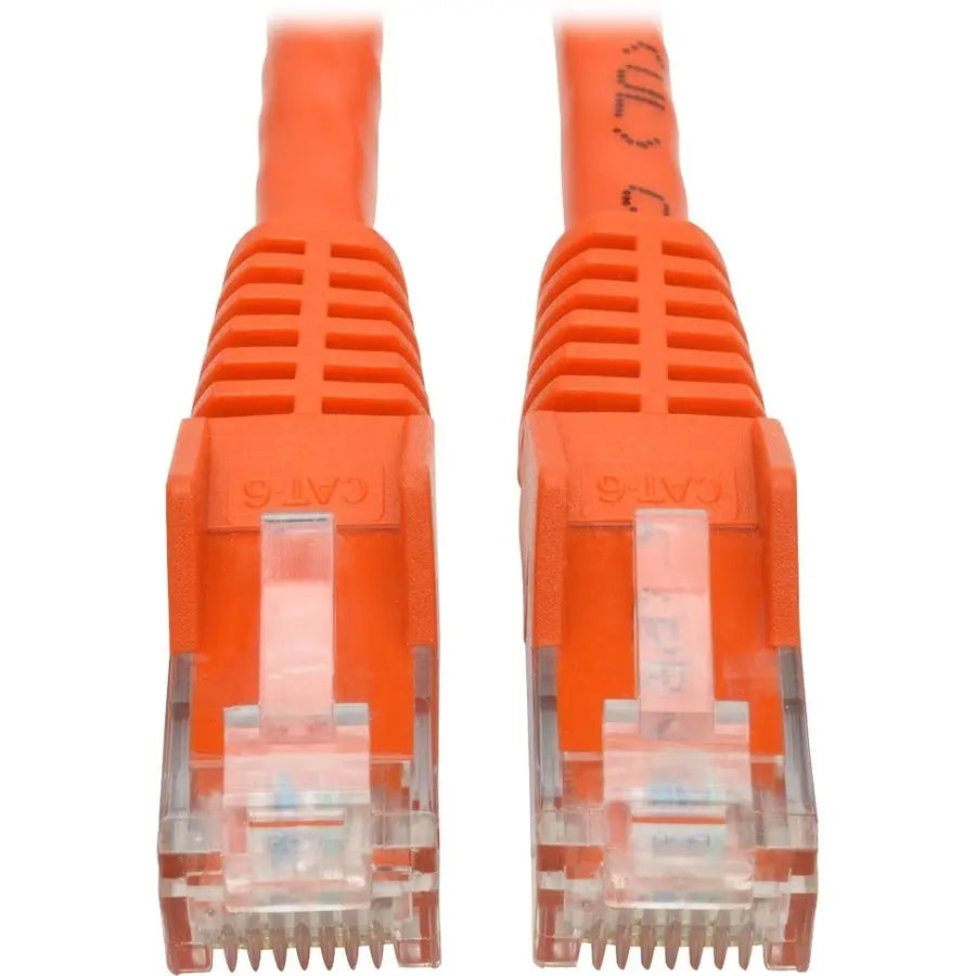 Eaton Tripp Lite Series Cat6 Gigabit Snagless Molded UTP Ethernet Cable – 6 ft, Orange by Eaton Corporation