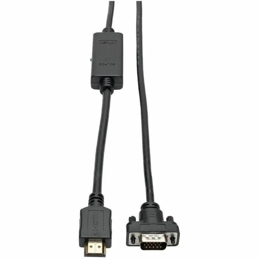 Eaton Tripp Lite Series HDMI to VGA Active Adapter Cable, 15 ft. - P566-015-VGA by Eaton Corporation