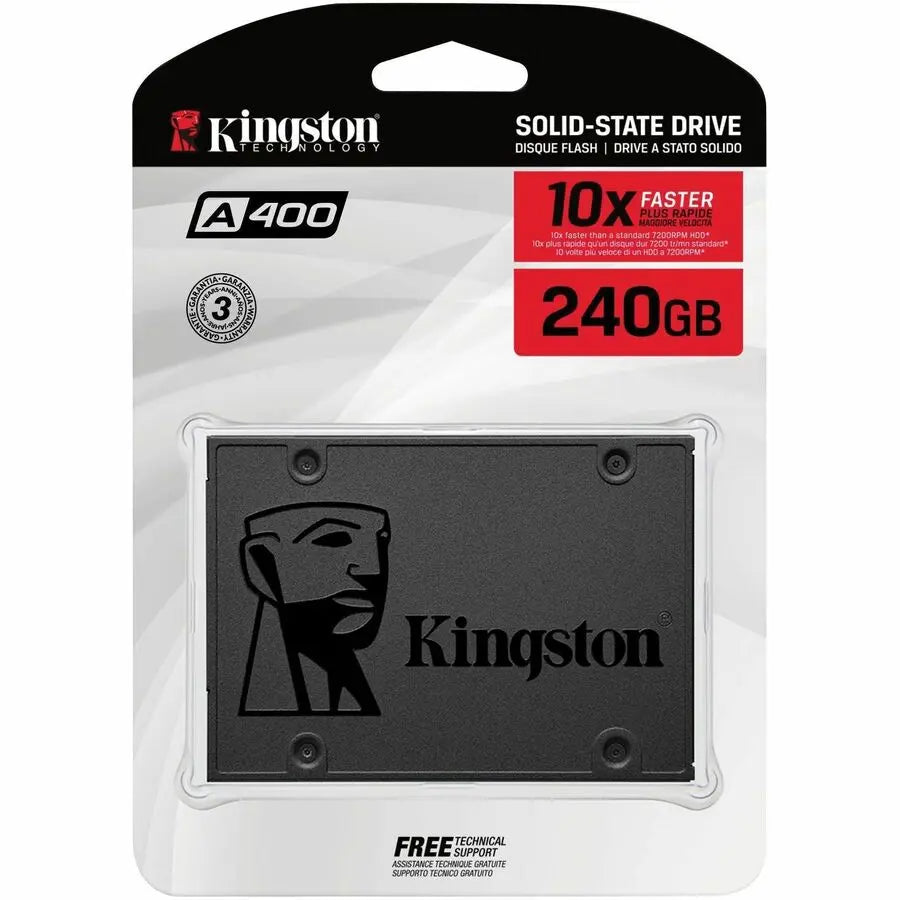 Kingston A400 240GB Solid State Drive - 2.5 Inch Internal SATA SSD