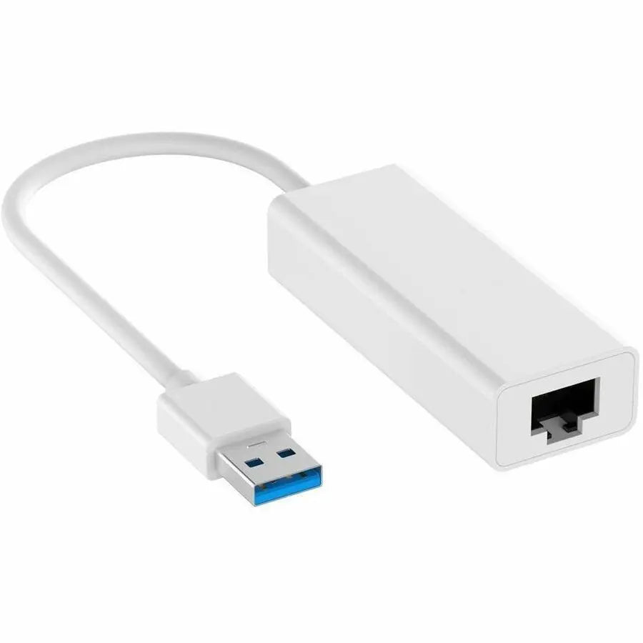 Axiom USB-A 3.0 Male to Gigabit Ethernet (RJ45) Female Adapter - Portable Network Solution