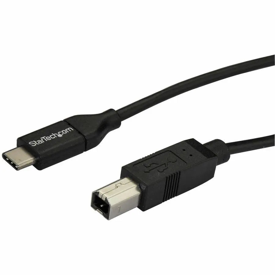 StarTech.com USB-C to USB-B Cable - 6.6 ft. (2 m) USB 2.0 Data Transfer Cable