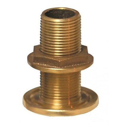 GROCO 3-Inch Bronze Thru-Hull Fitting with Nut – Marine Grade Marine Hardware