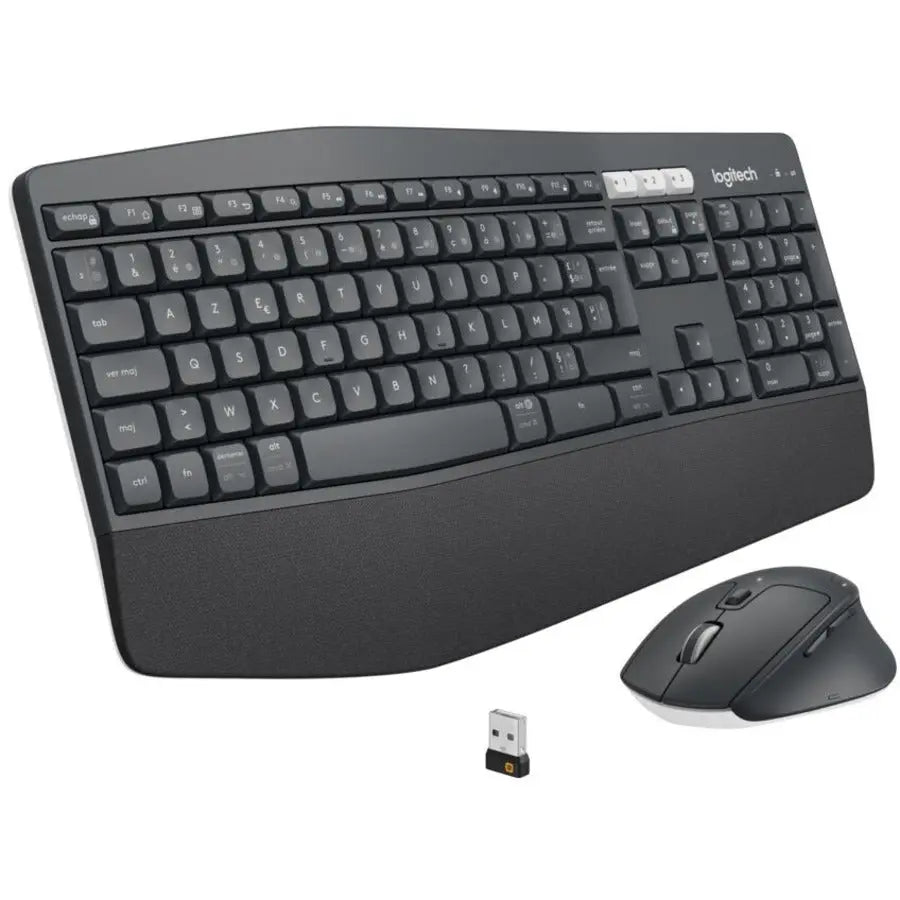 Logitech MK850 Performance Wireless Keyboard and Mouse Combo – Multi-Device, Quiet Typing, Hyper-Fast Scroll
