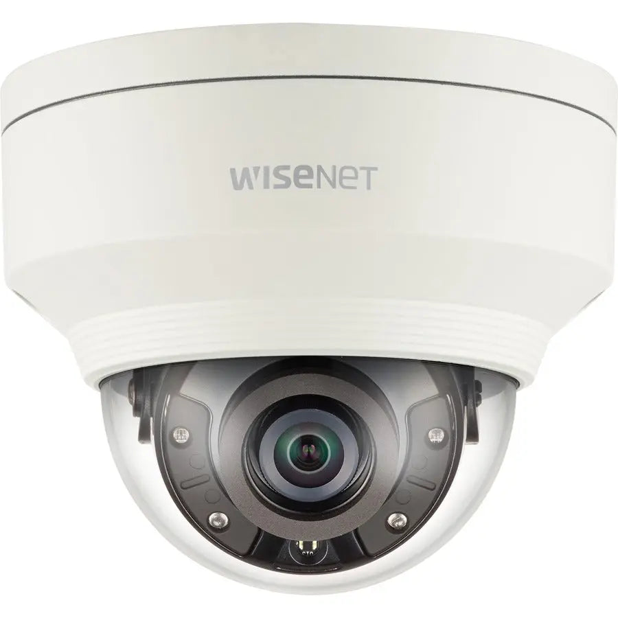 Wisenet XNV-8020R 5MP Outdoor Vandal-Resistant Dome Camera with IR, Wide Dynamic Range and Advanced Analytics