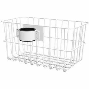Compulocks Brands Inc. RF02BKTW White Rolling Stand Basket for Rise Freedom Stands