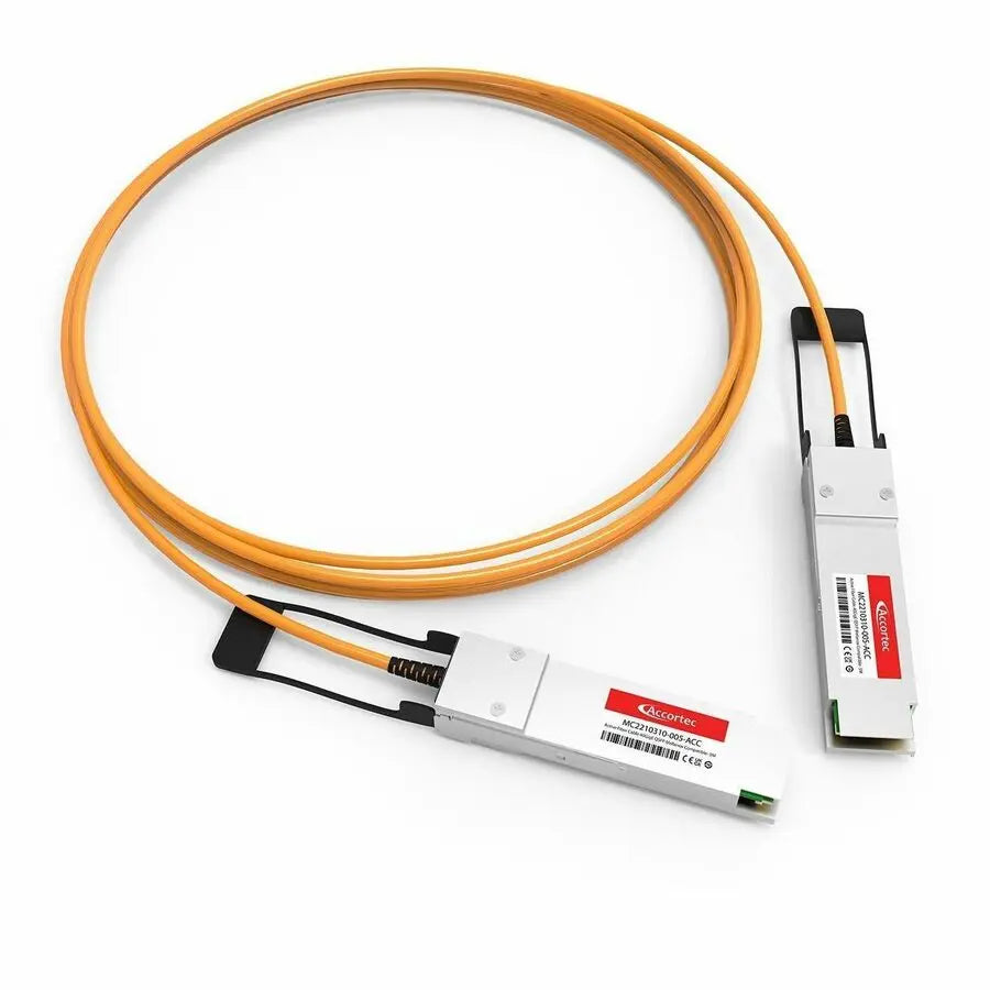 Accortec 40GbE QSFP+ Active Optical Cable MC2210310005-ACC for High-Speed Data Networking