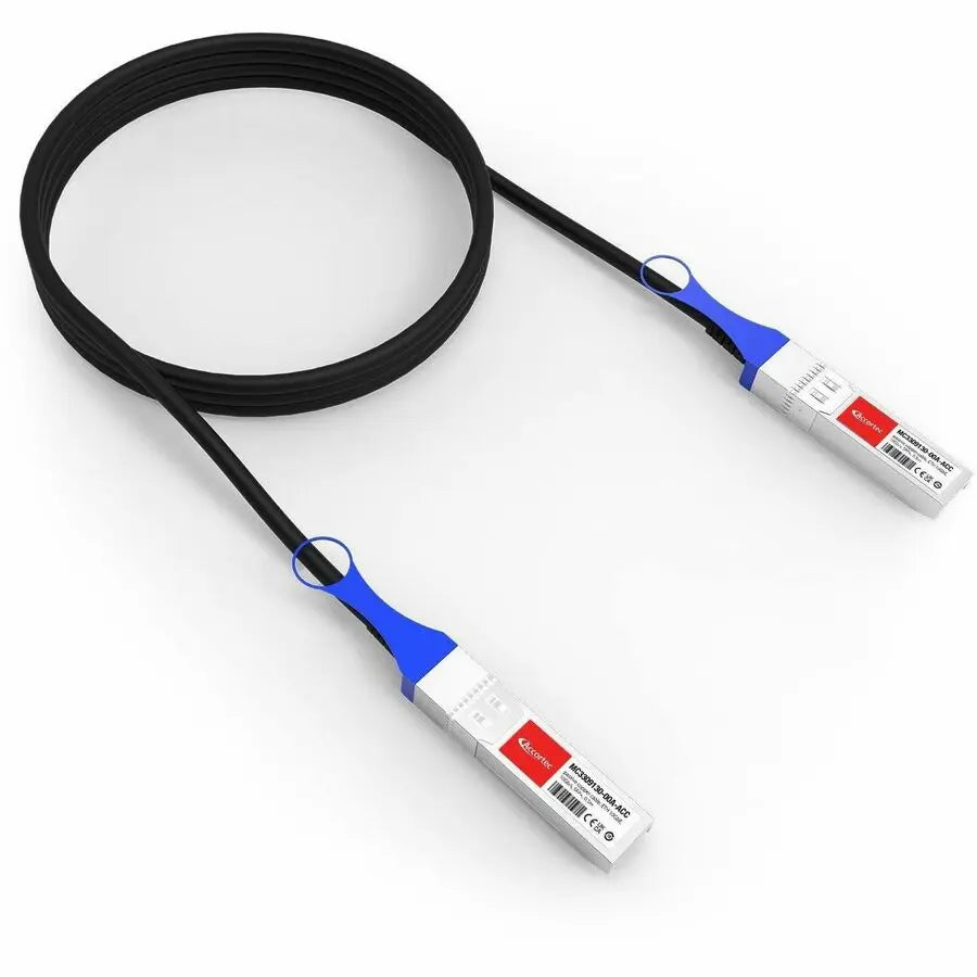 Accortec Passive Copper 10GbE SFP+ Network Cable (Part Number MC330913000A-ACC) for Mellanox and NVIDIA Compatibility