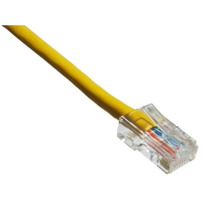 Accortec Cat.6 UTP Patch Network Cable – Yellow, 15 ft, RJ-45 Male Connectors