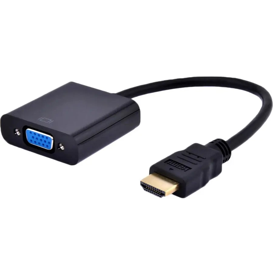 Accortec HDMI Male to VGA Female Adapter with Audio - High-Definition Video Conversion