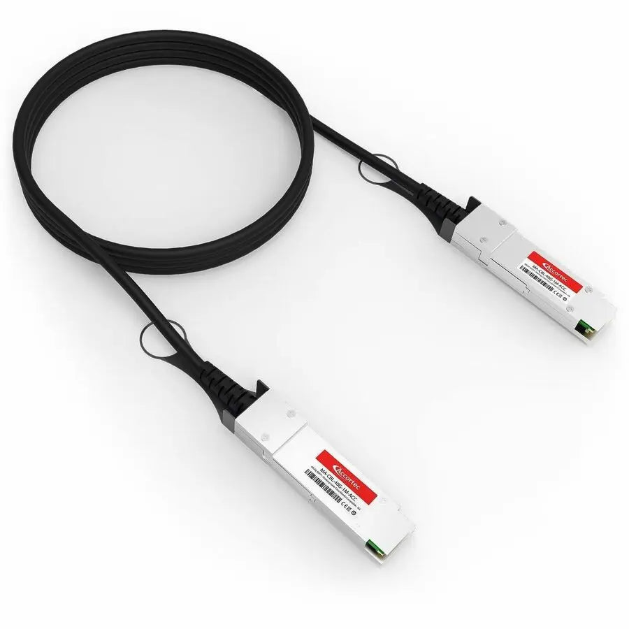 Accortec MACBL40G1M-ACC QSFP Network Cable for 40GbE Connectivity - 1 Meter