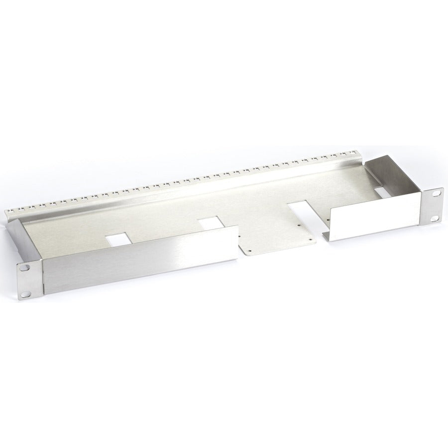 Black Box ControlBridge Processor Rackmount Shelf - 19 inch, 1U Stainless Steel