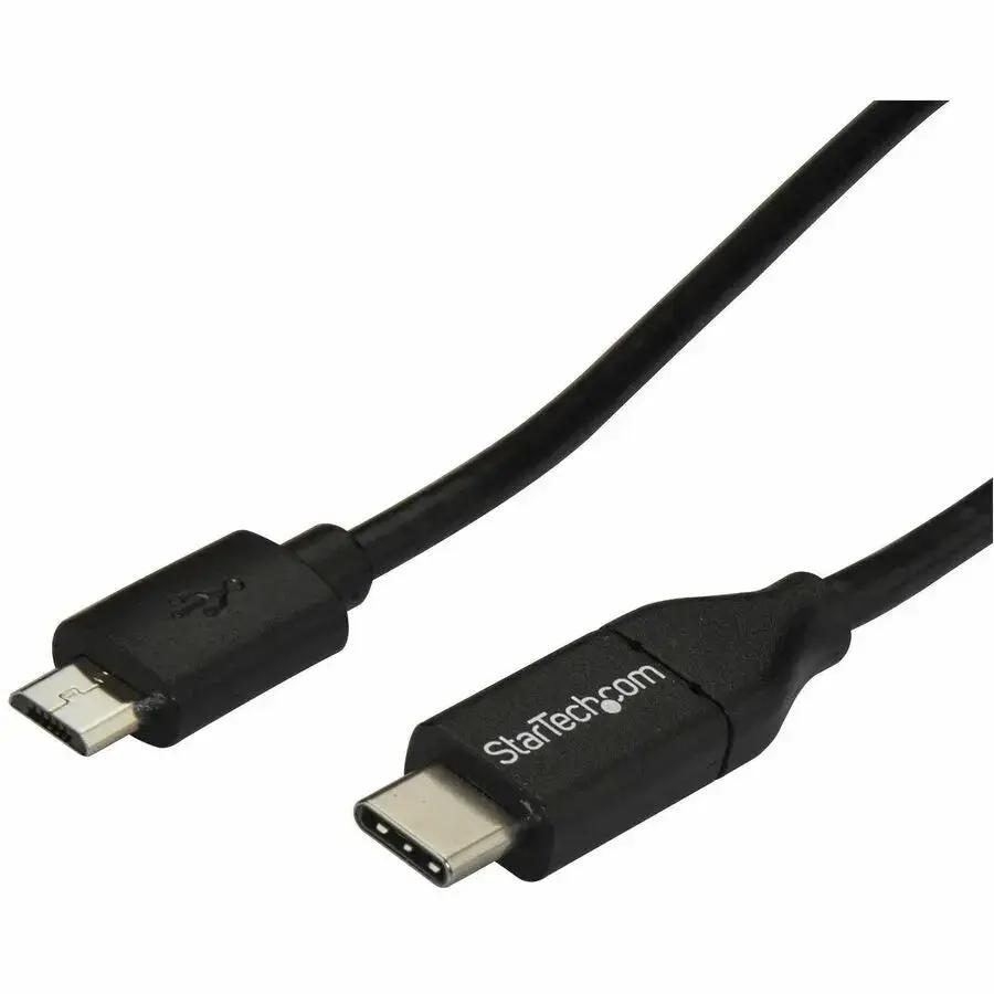 StarTech.com USB-C to Micro-B Cable - 6 ft. (2 m) USB 2.0 Data Transfer Cord by StarTech.com