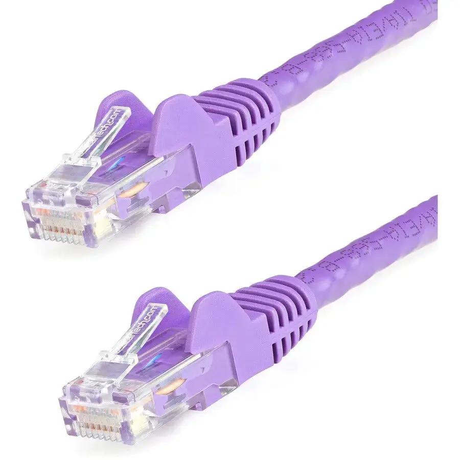StarTech.com N6PATCH150PL 150-foot Purple Cat6 Ethernet Patch Cable with Snagless RJ45 Connectors by STARTECH.COM