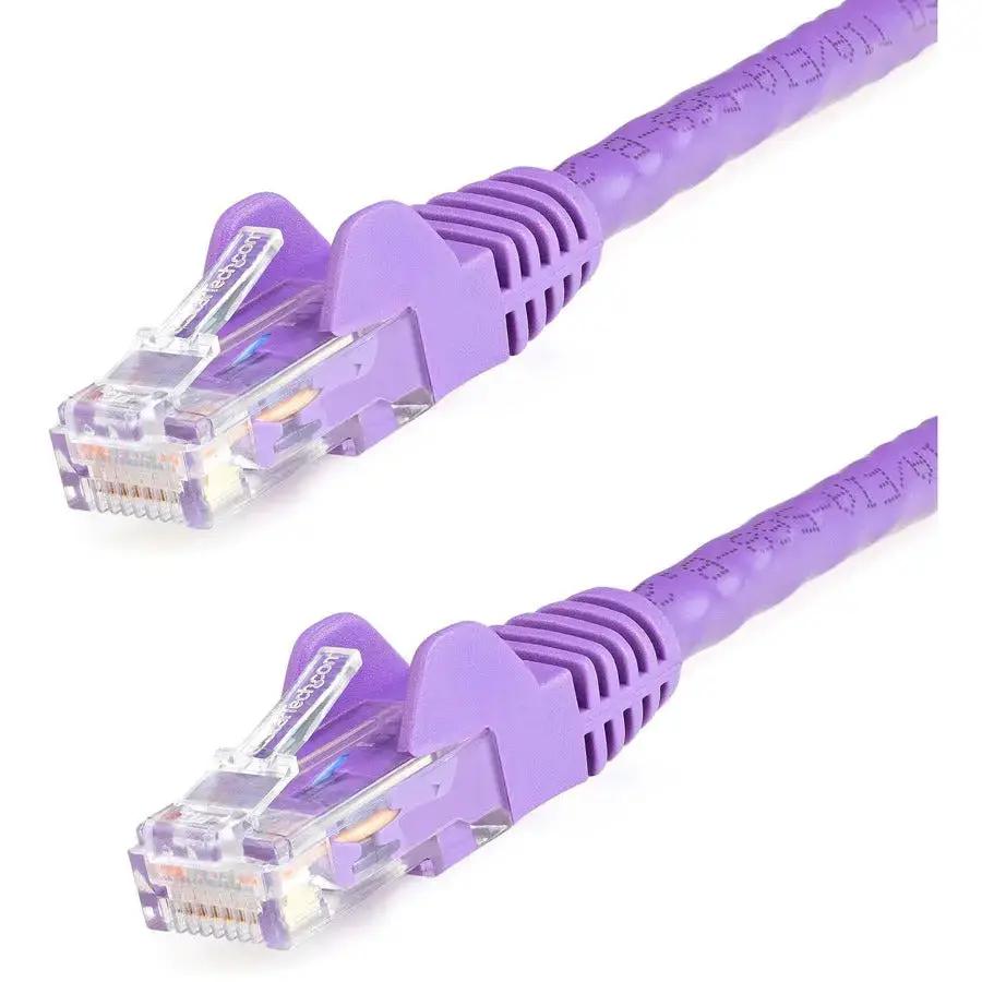 StarTech.com 2ft Purple Cat6 Network Cable with Snagless RJ45 Connectors by STARTECH.COM
