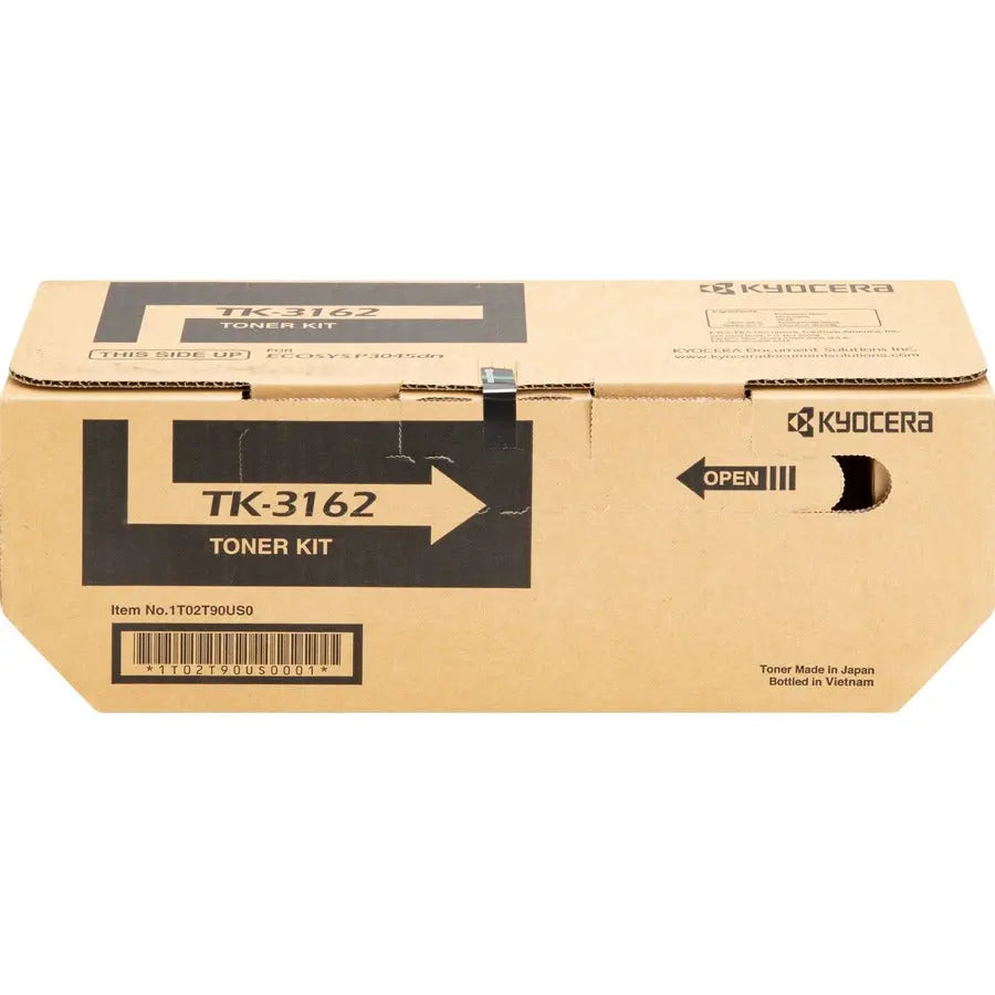 Kyocera TK-3162 Original Black Toner Cartridge for Ecosys P3045dn Printer