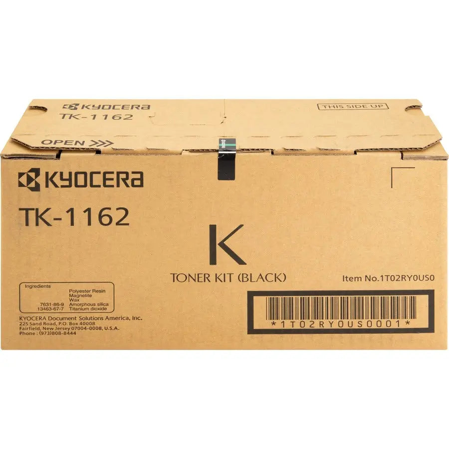 Kyocera TK-1162 Original Black Toner Cartridge for Ecosys P2040dw and P2040dn Printers