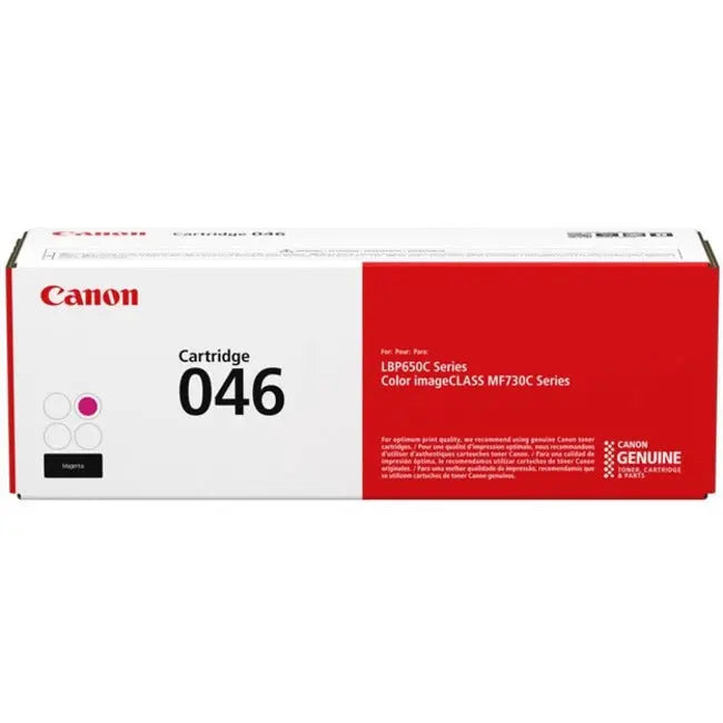 Canon 046 High Yield Magenta Laser Toner Cartridge - Model 1252C001