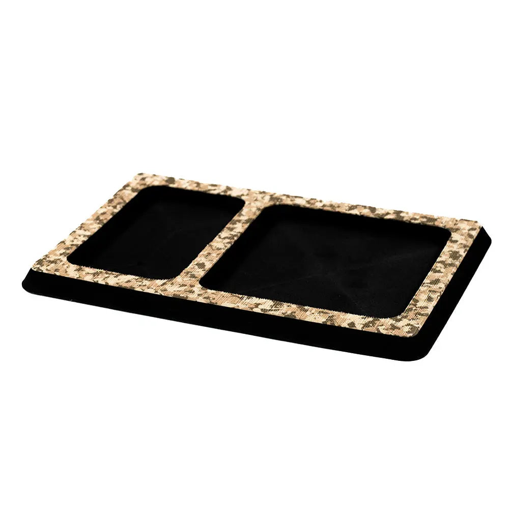 SeaDek Combo Dash Pocket - Desert Camo and Black for Enhanced Dashboard Storage