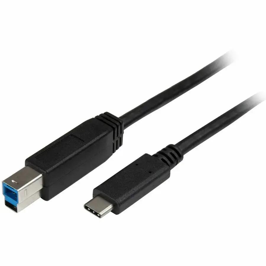 StarTech.com USB315CB2M 6.6ft USB B to USB-C Data Transfer Cable – 5Gbps, Thunderbolt 3 Compatible by StarTech.com