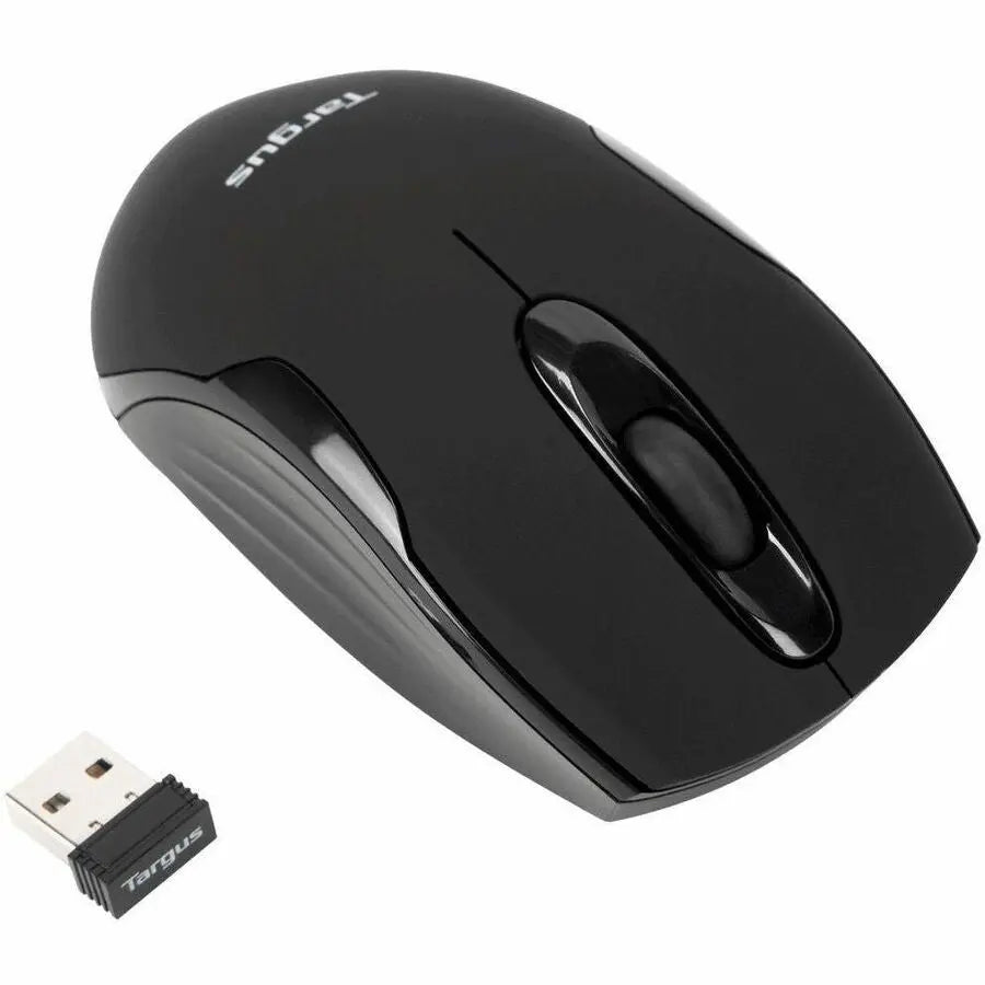 Targus W575 Wireless Mouse with 1,600 DPI Optical Sensor and Stow-n-Go USB Receiver