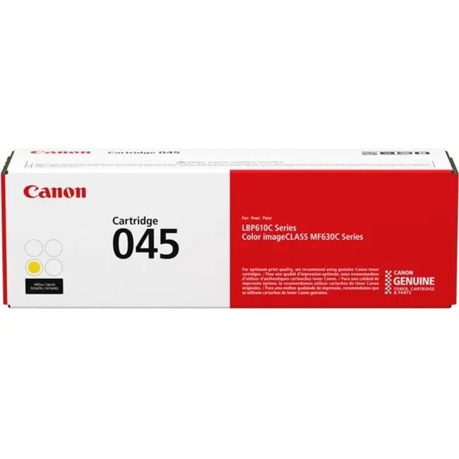 Canon 045 Standard Yield Laser Toner Cartridge - Yellow for Canon Color imageCLASS and LBP Series