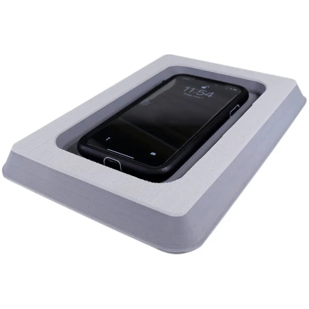 SeaDek Single Cell Phone Dash Pocket - Cool Grey and Storm Grey for Easy Storage
