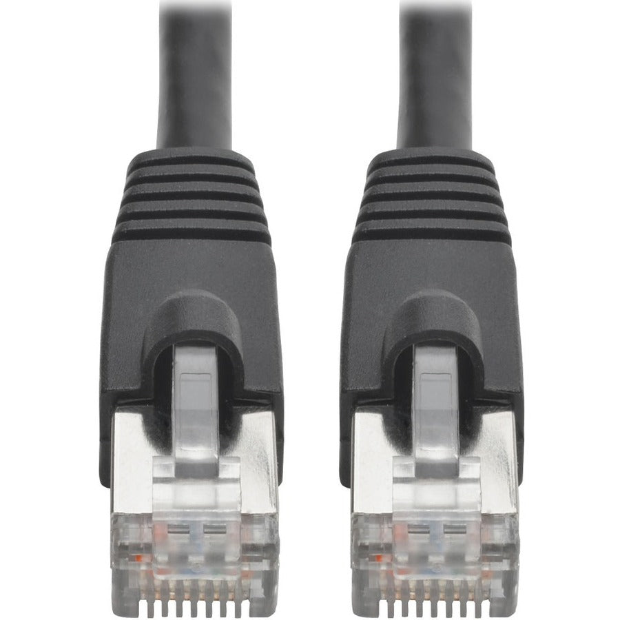 Eaton Tripp Lite Series N262-007-BK Cat6a Shielded Snagless Ethernet Patch Cable, 7 ft, Black