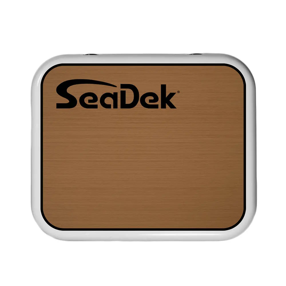 SeaDek YETI Roadie 24 Teak Cooler Pad - 6mm Mocha and Black for YETI Roadie 24 Cooler