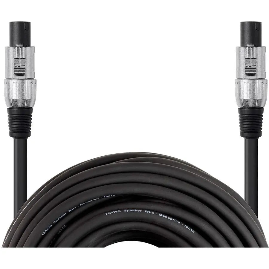 Monoprice Choice Series NL4FC 6ft Speaker Cable with Four 12 AWG Conductors
