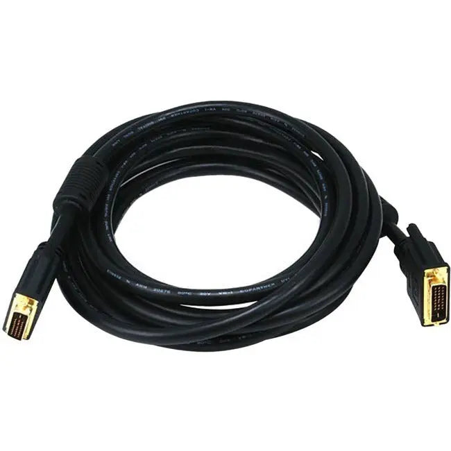 Monoprice 15ft 28AWG CL2 Dual Link DVI-D Digital Video Cable - Black