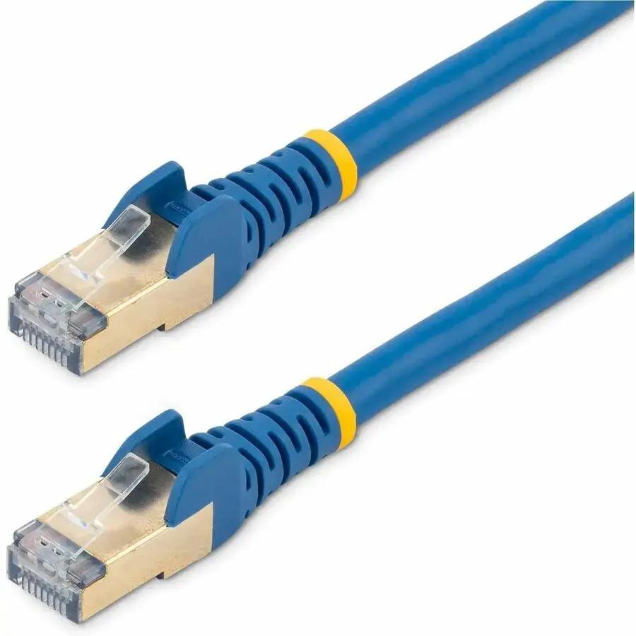 StarTech.com Cat6a Ethernet Patch Cable - Shielded 5 ft. Blue for 10GbE Networks by StarTech.com