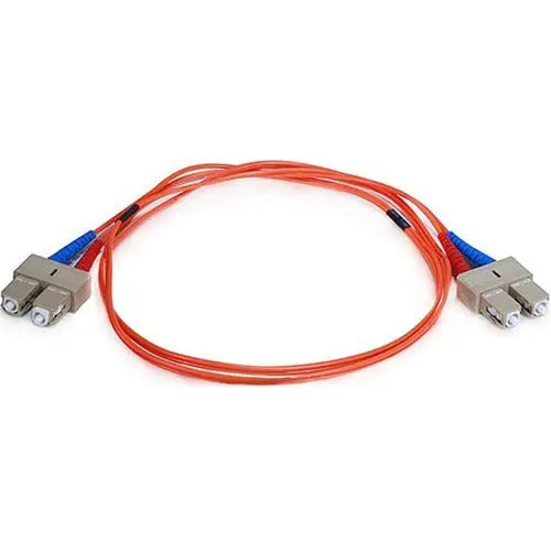 Monoprice Fiber Optic Duplex Network Cable (Part #2611) – Orange Multi-Mode 62.5 μm Core, Riser Rated