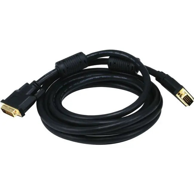 Monoprice 10ft 28AWG CL2 Dual Link DVI-D Digital Video Cable - Black