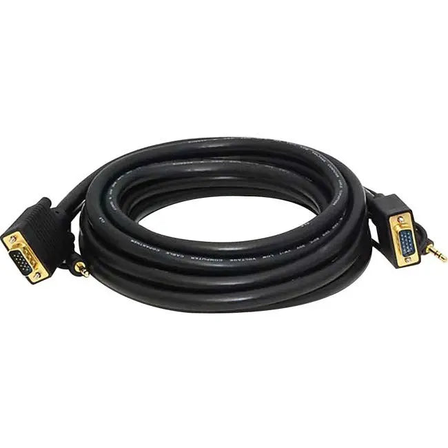 Monoprice Super Mini-phone/VGA Video Cable (Part No. 3339) – 3.5mm Audio & VGA Connection