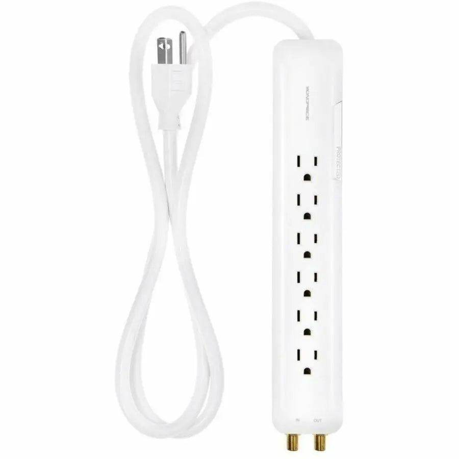 Monoprice 9199 6-Outlets Surge Protector with Wall Mount - 1080 Joules Energy Rating
