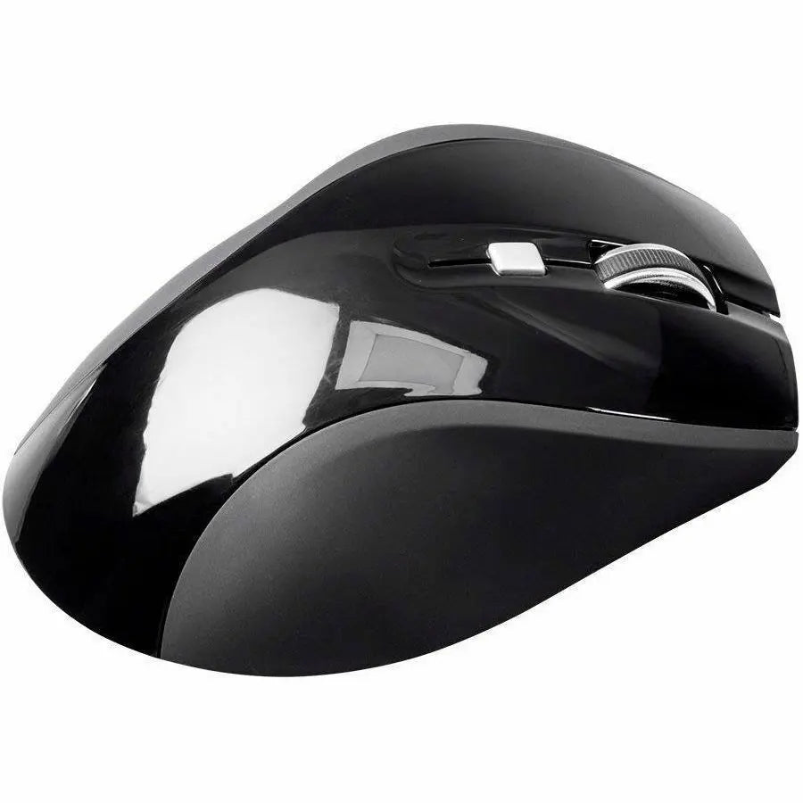 Workstream Wireless Ergonomic Mouse with Optical Tracking and Extra Buttons by Monoprice, Inc Part Number 15910