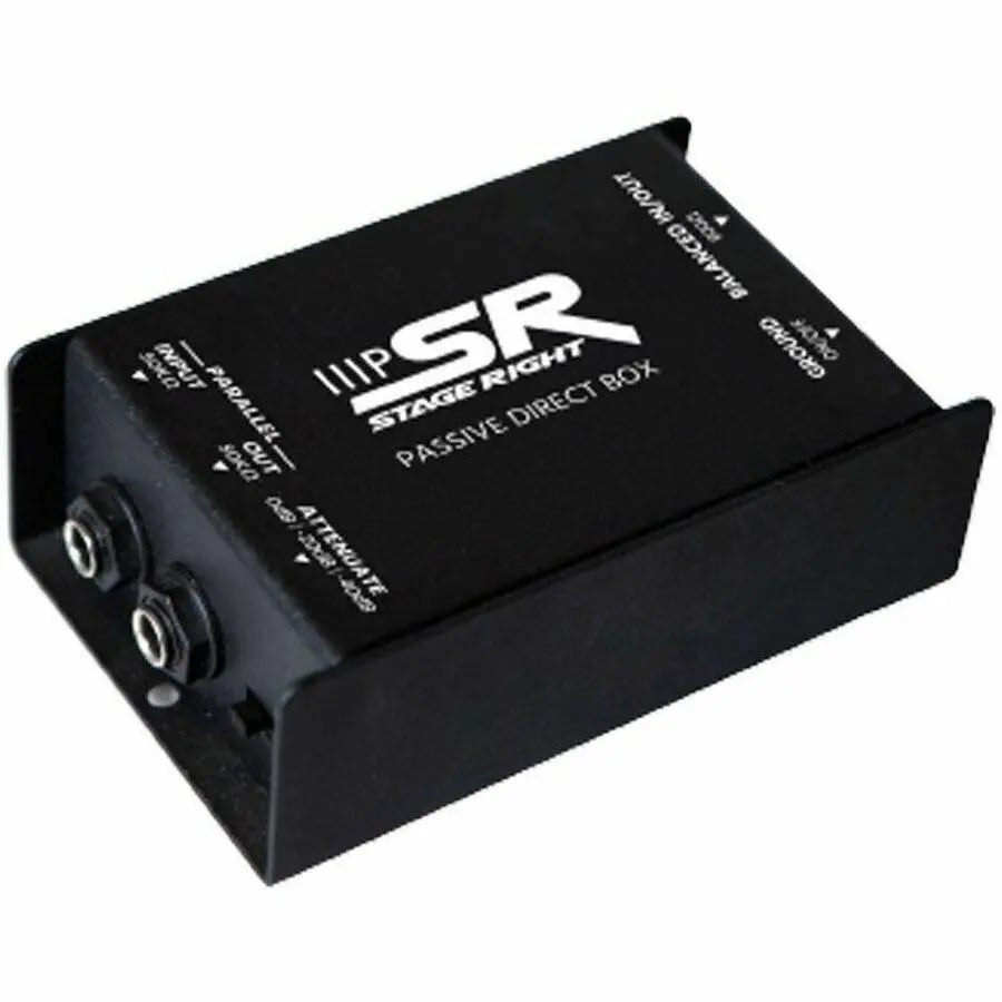 Monoprice 600125 Direct Box - Heavy-Duty Steel Audio Interface for Guitar and Instruments