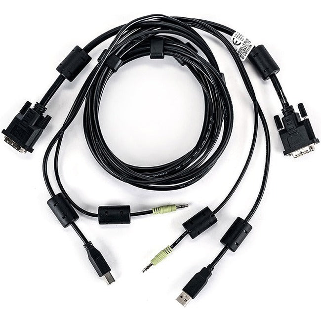 Vertiv CBL0150 KVM Cable for Avocent SC820 and SC840 Switches - 6 ft., USB, DVI-D, Audio