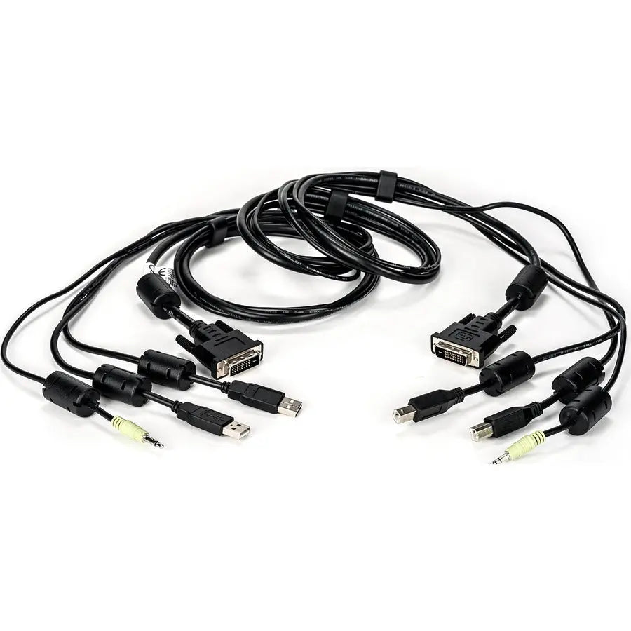 Vertiv CBL0146 6 ft. KVM Cable for SC845 and SC885 Switches with DVI-D and USB Connectivity