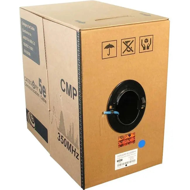 Monoprice Cat. 5e UTP Network Cable - 1000 ft Bulk White Ethernet Cable with Bare Wire Connectors