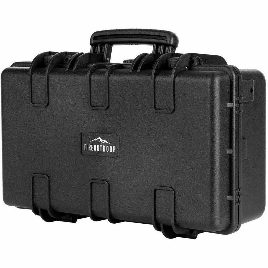 Monoprice Weatherproof Hard Case with Customizable Foam - 20.1" x 10.9" x 6.8" IP67 Waterproof Storage Solution