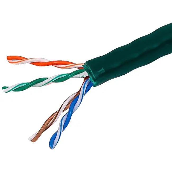 Monoprice Cat. 5e UTP Network Cable – 1000 ft Green Bulk Ethernet Cable