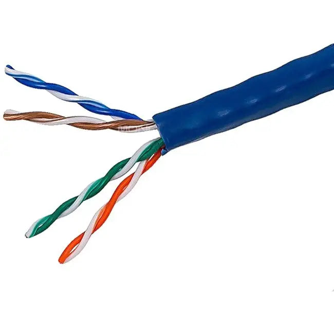 Monoprice Cat. 5e UTP Network Cable – 500 ft Bulk Ethernet Cable for Reliable Connectivity