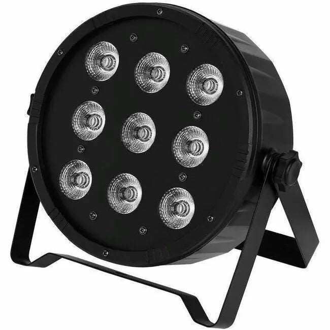 Stage Right 9x10W Quad LED Flat PAR RGBW Stage Wash Light by Monoprice Inc