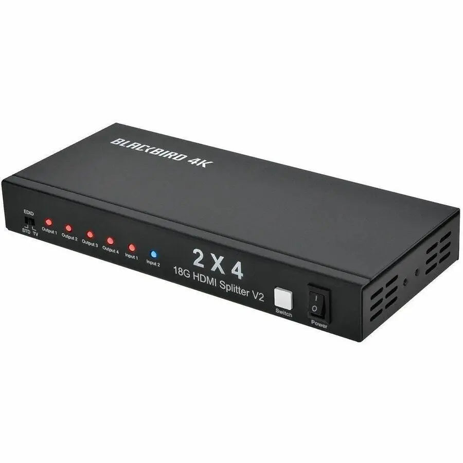 Monoprice Blackbird 4K30 2x4 HDMI Splitter and Switch with Dual Source Inputs