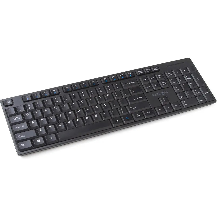 Kensington Pro Fit Low-Profile Wireless Keyboard with Spill-Proof Design and 2.4GHz USB Receiver