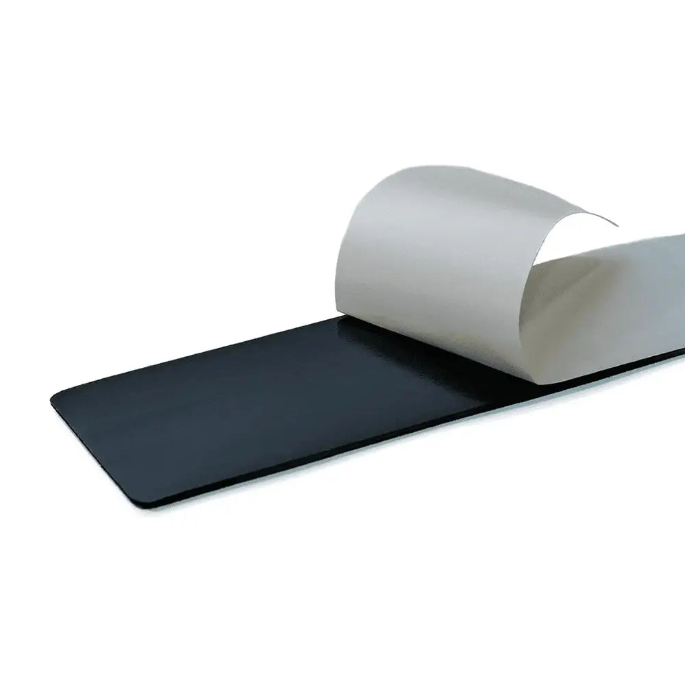 SeaDek 36 Inch Routed Fish Ruler - 6mm Thick Brushed Texture in Dark Grey and Black