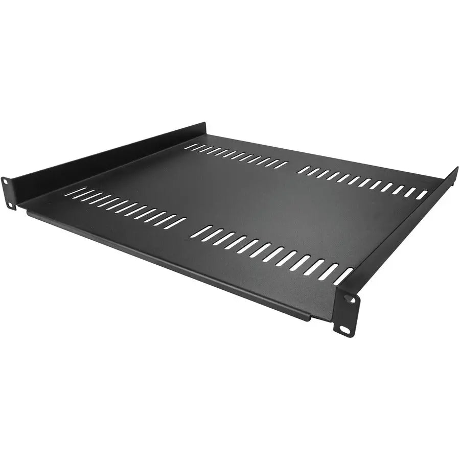 StarTech.com 1U Vented Rack Shelf - 16 inch Deep Fixed Cantilever for 19 Inch Server Racks
