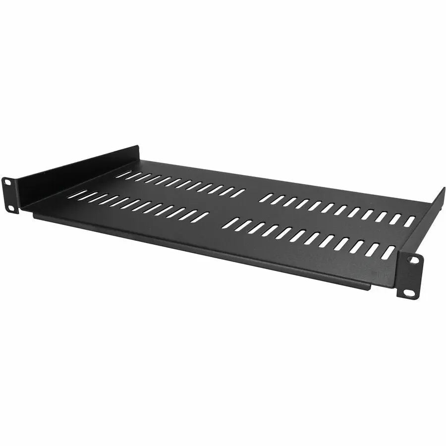 StarTech.com 1U Vented Rack Shelf - 10 inch Deep Cantilever for 19-inch Data and Network Cabinets