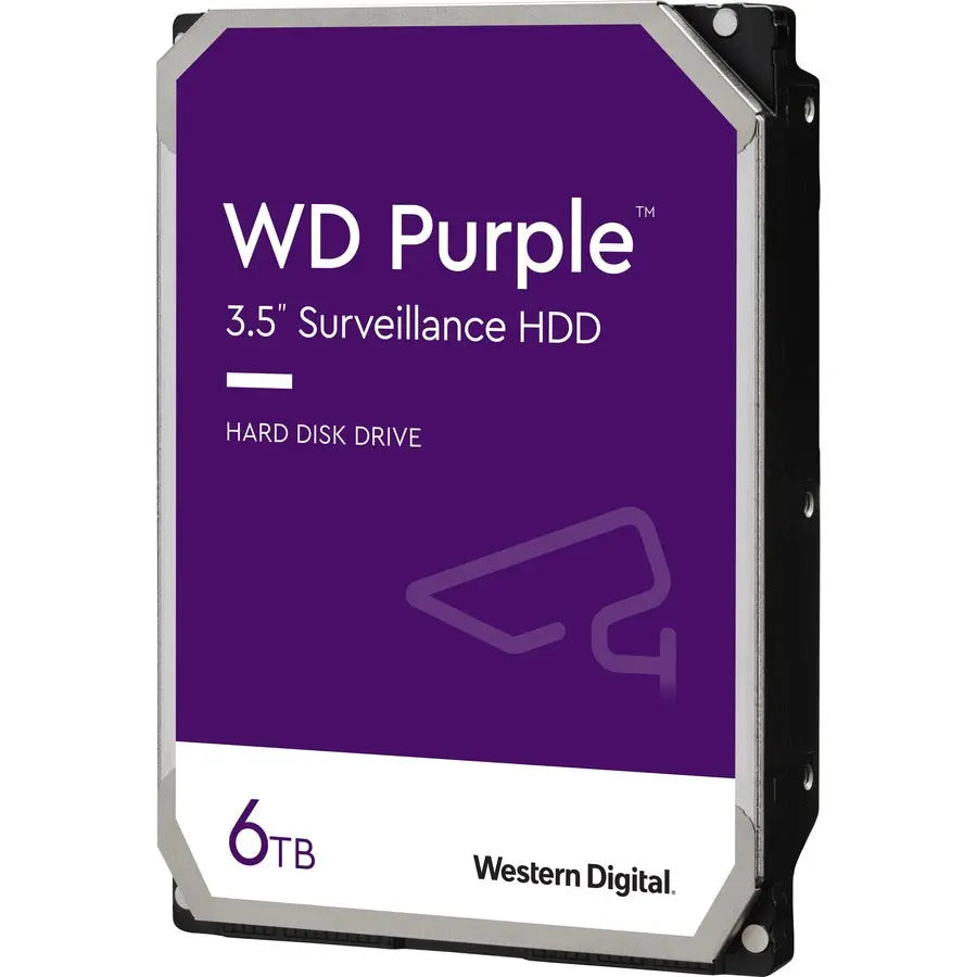 Western Digital Purple 6TB Surveillance Hard Drive - WD60PURZ